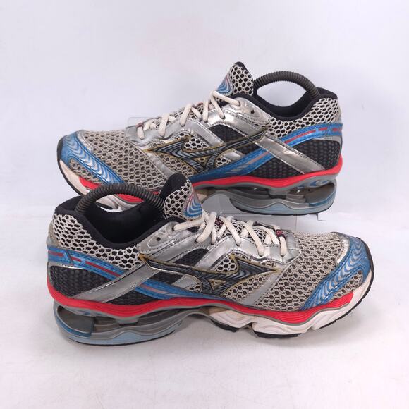 Mizuno Wave Creation 12 Athletic Running Shoe Womens Size 10 8KN-10154 Gray Blue - Picture 5 of 10